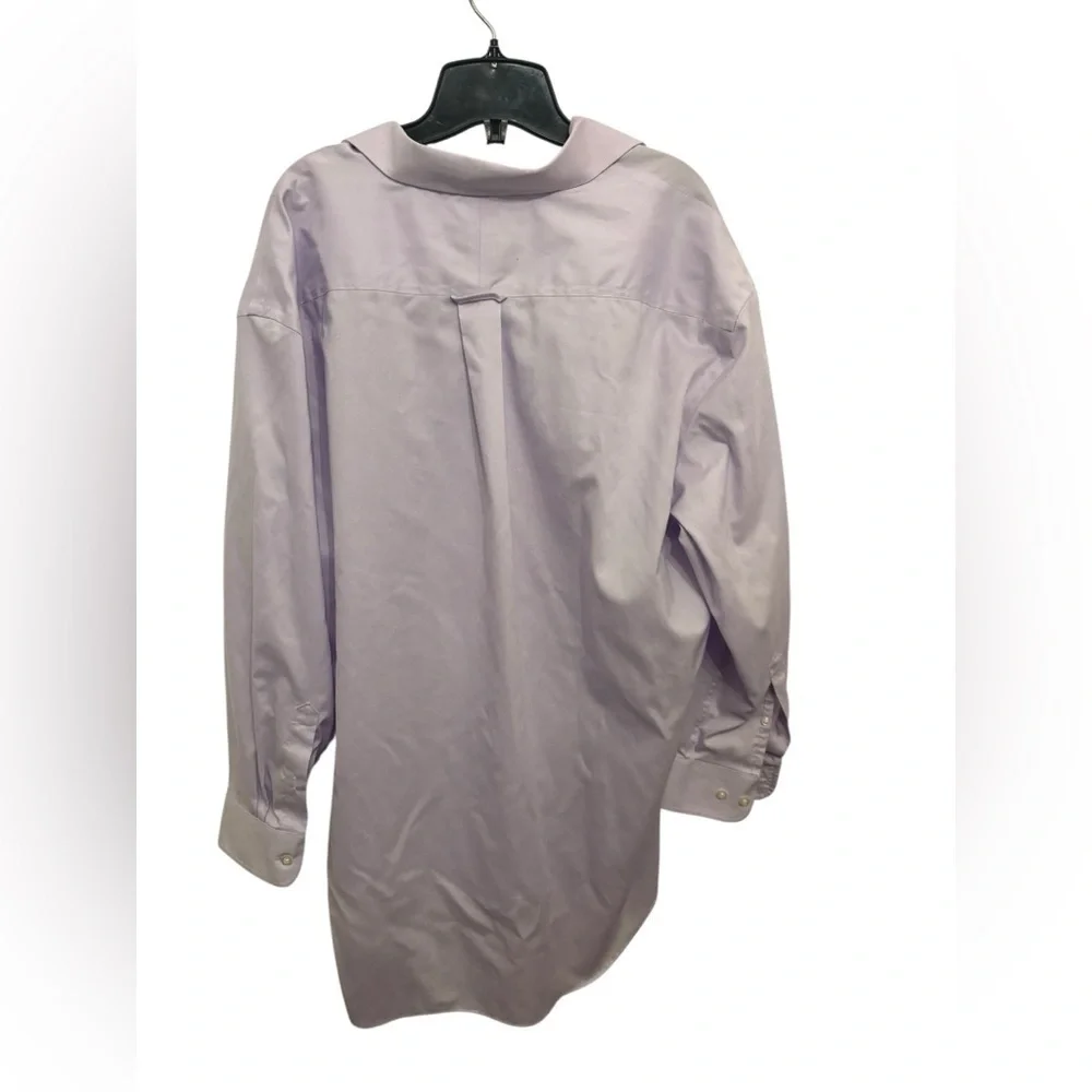 Joseph Abboud Light Purple Classic Fit High Quality Shirt with an Oversized look - Picture 2 of 3